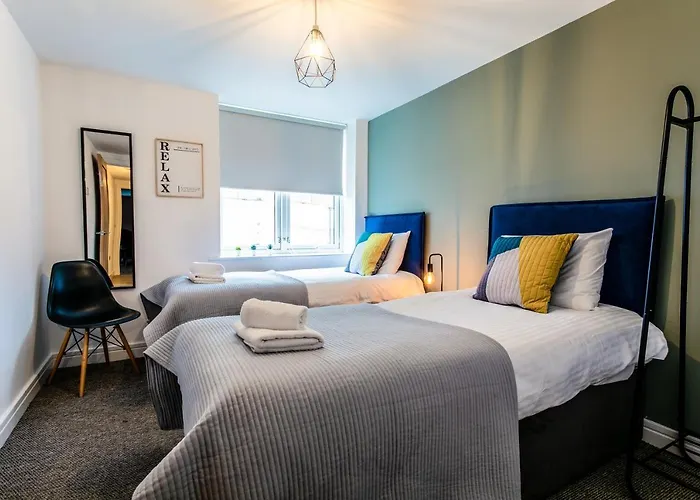 Fab 2Bedroom Apartment- Free Parking, 5Mins From City Centre, Portland Rd Ne2 1Dj
